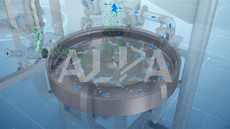 مطحنة نفاثة حلزونية