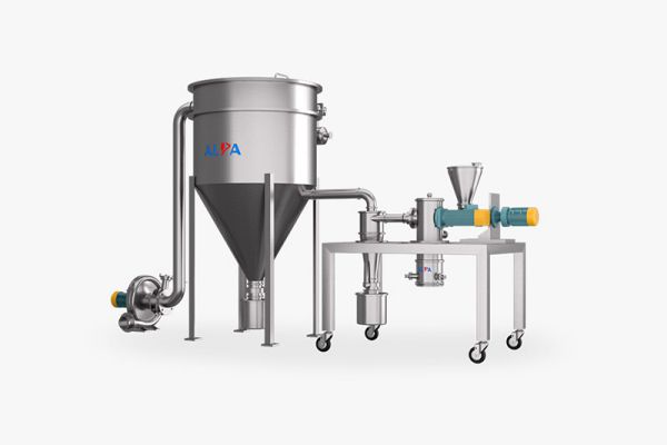 مطحنة ومصنف هوائي للمختبرات